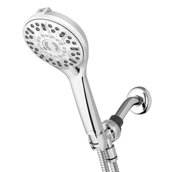 Waterpik Chrome 7 settings Handheld Showerhead 1.8 gpm QCW763ME Zoro